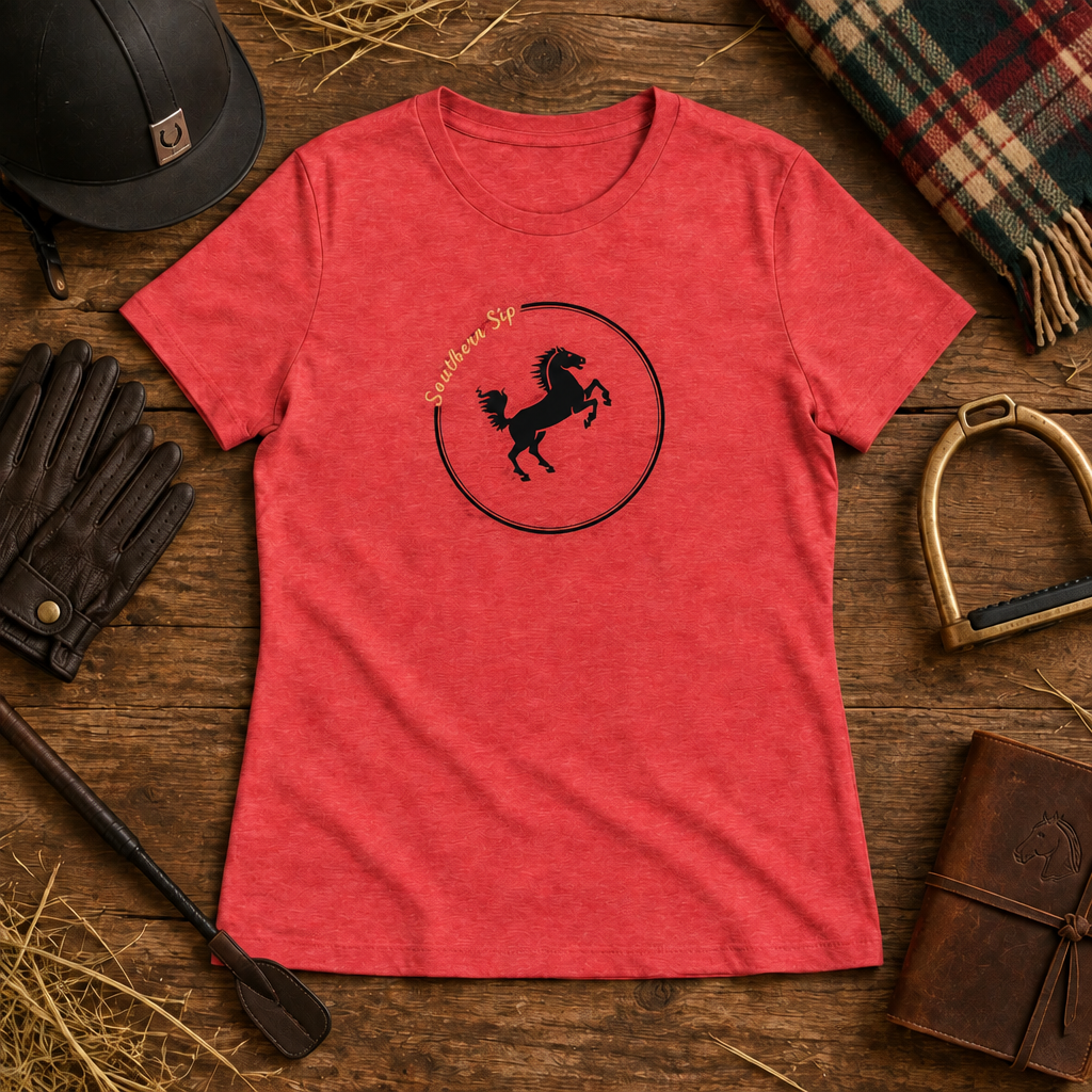 Equestrian Club editorial shirt with updated logo