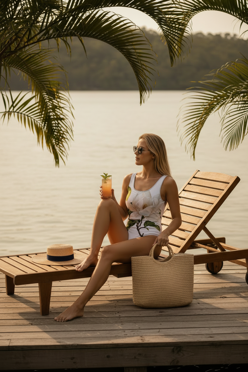 Seated Dock Lifestyle - No Magnolias