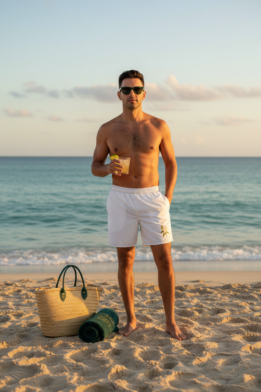 Swim Trunks Beach Stand