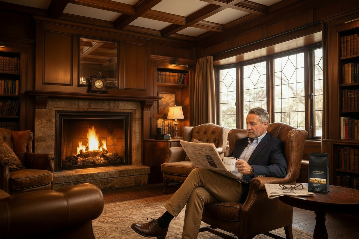 Tudor Manor Library — Blue Ridge Roast
